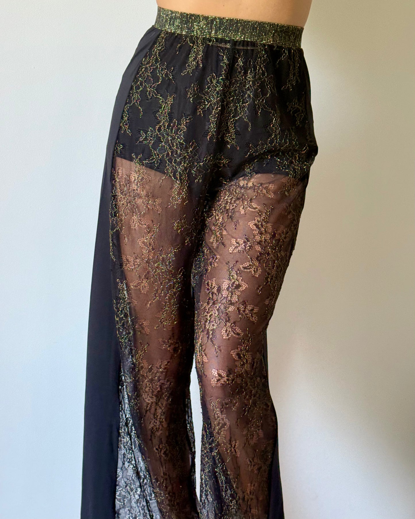 Pantalon Rock In Rio en dentelle