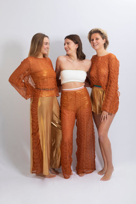 Pantalon Burning Man en tulle