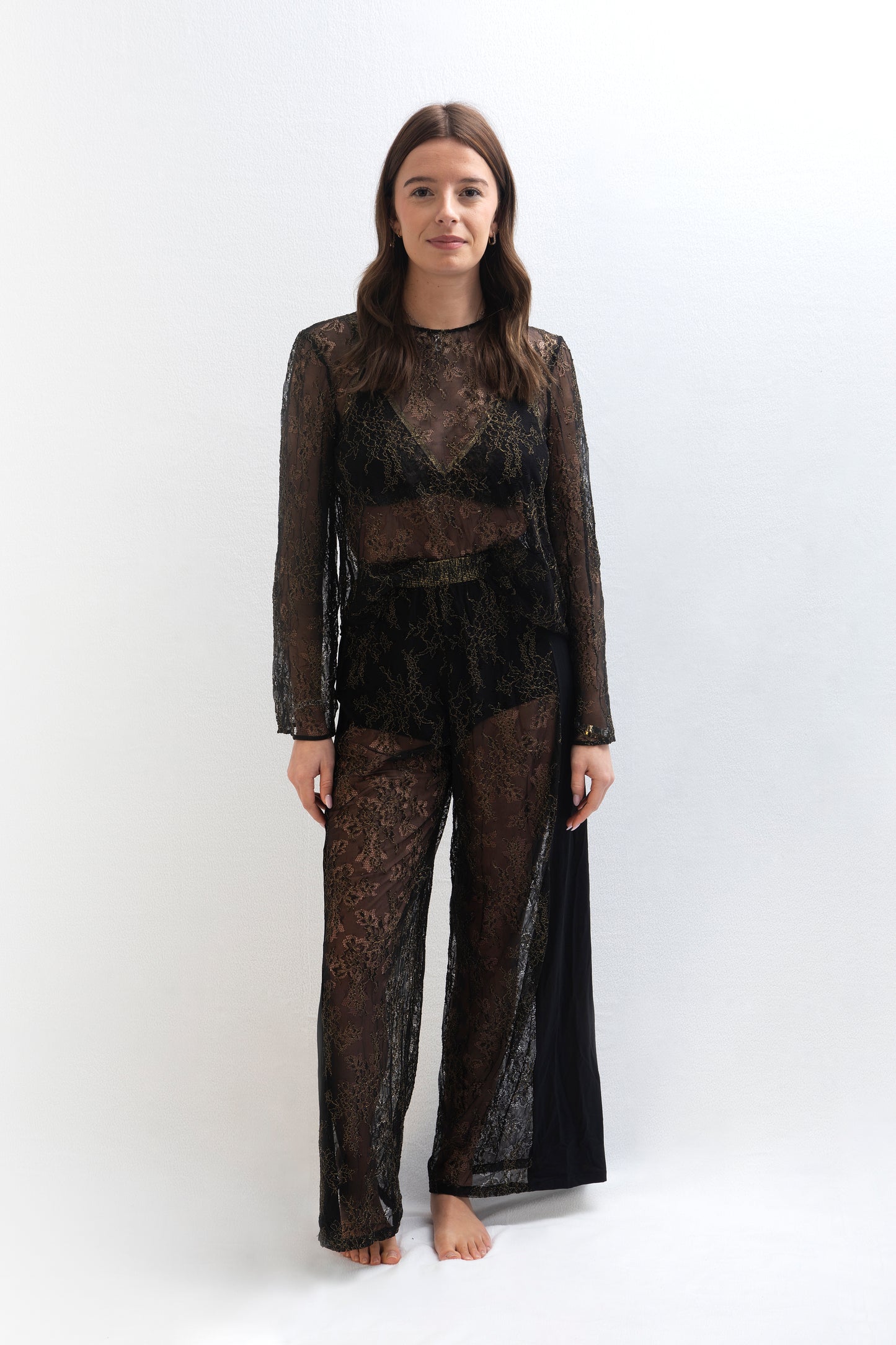 Pantalon Rock In Rio en dentelle