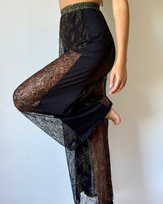Pantalon Rock In Rio en dentelle